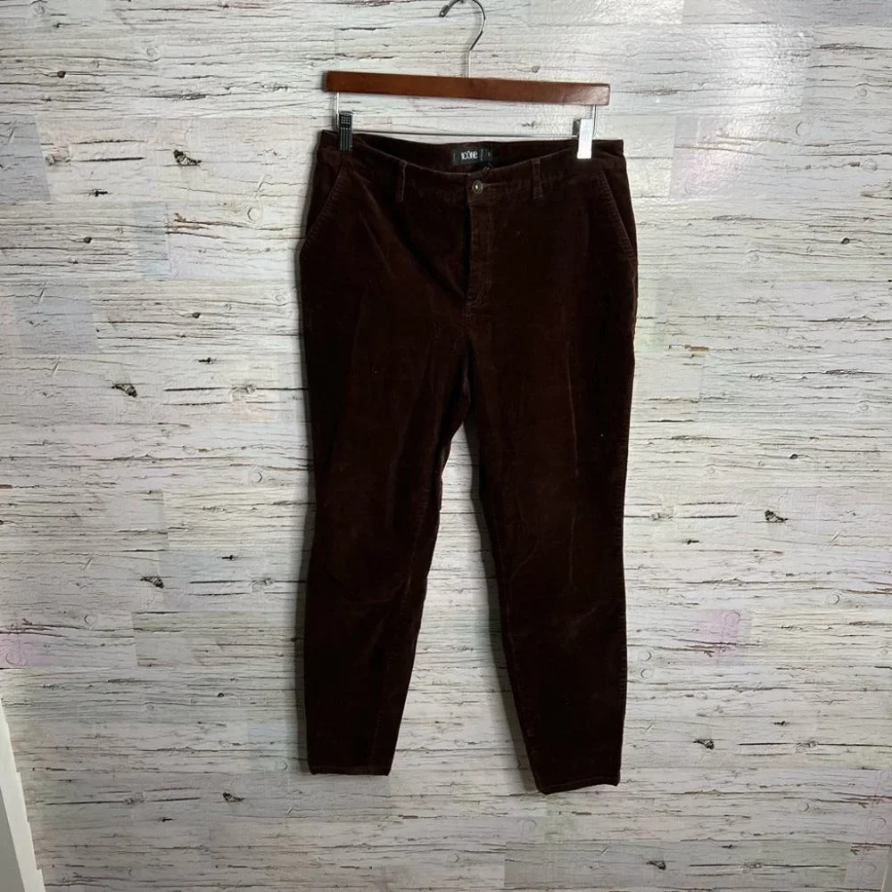 16. Icone from simons brown corduroy pants size 12